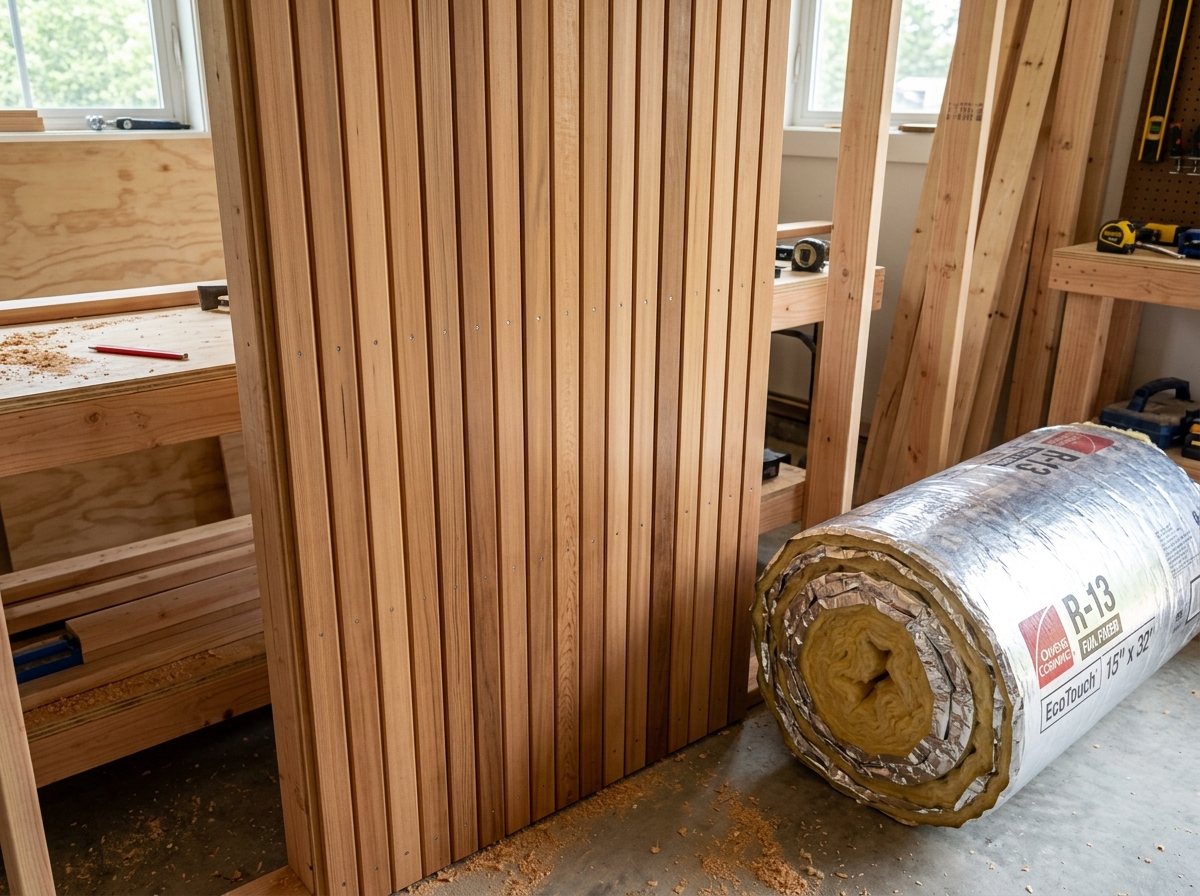 Premium cedar and hardware materials