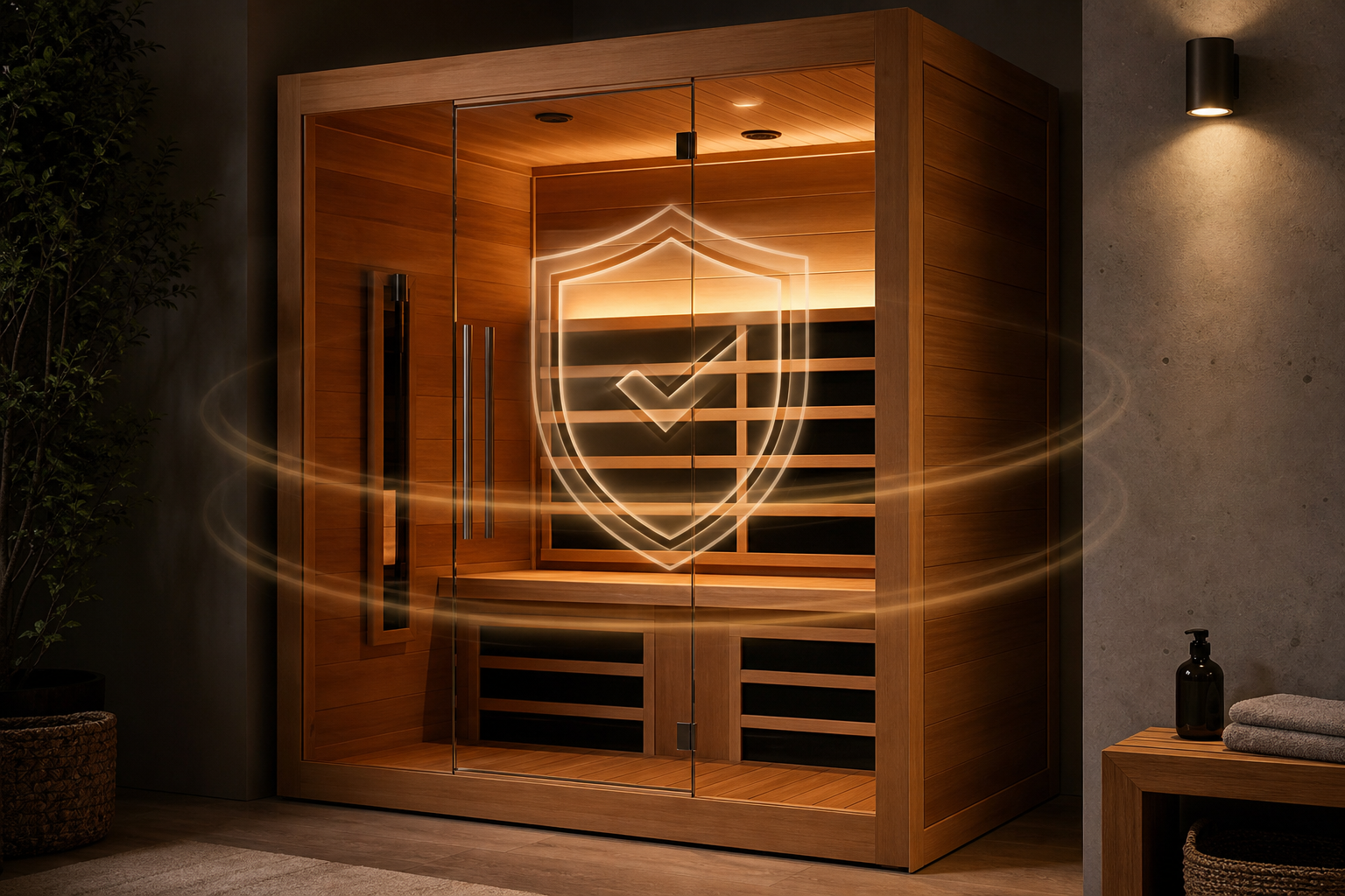 Warranty coverage for infrared sauna components