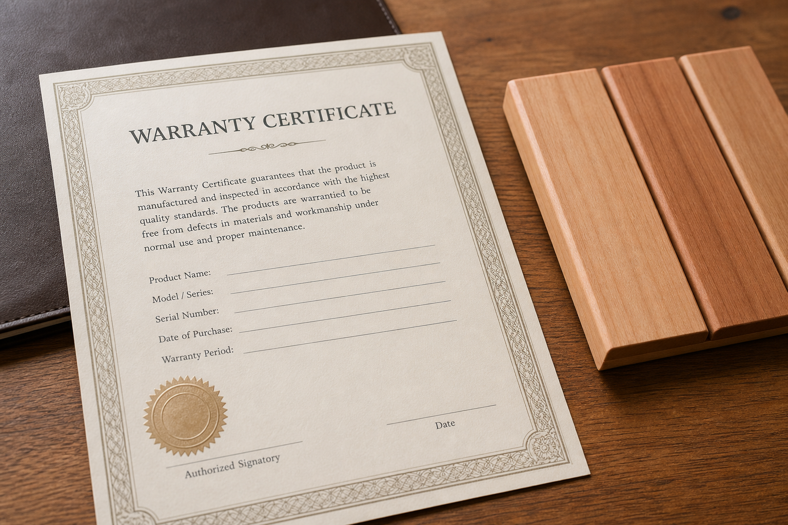 Warranty documentation and product quality